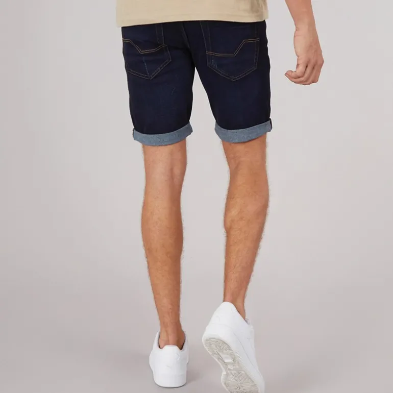 Herre Kaden Denim Shorts Blå