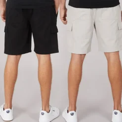Herre Kathos Cargo Shorts To-pak Grå/​Sort