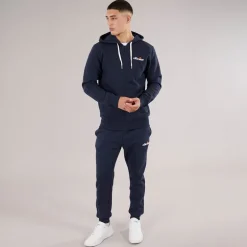 Herre Klemerio Full Zip Hættetrøje Navy