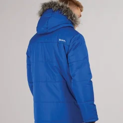 Herre Koufax Vatteret Parka Kobolt Blå /​ Sort