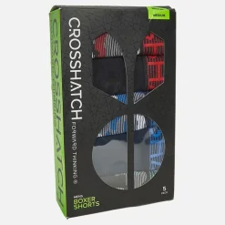 Herre Levex Fem Pak Boxer Shorts Assorteret