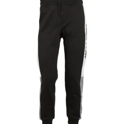 Herre Logo Blocking Joggingbukser Sort