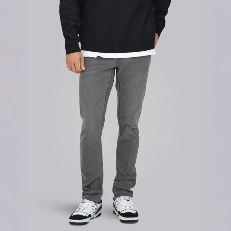 Herre Loom Box Jeans Grey Denim