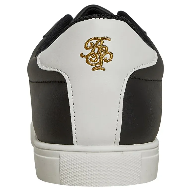 Herre Louie Eagle PU Pumps Sort/Grøn/Guld