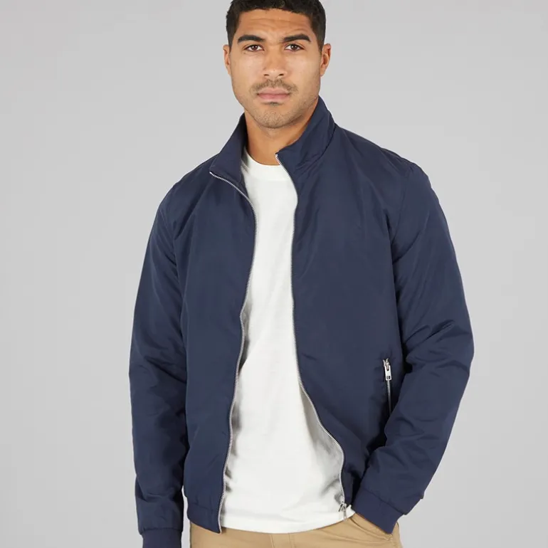 Herre Mash Harrington Jakke Blå Blazer