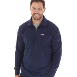 Herre Masonville 1/​2 lynlås Micro Fleece Blå