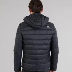 Herre Mikail Mikro Polstret Hættetrøje Sort