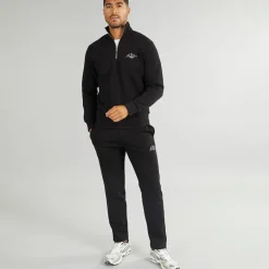 Herre Mountain Åben Kant 1/4 Træningsdragt Sort