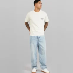 Herre Norrebro Typo T-shirt Antique Hvid