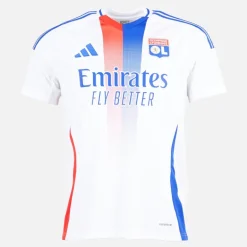 Herre OL Olympique Lyon 24/​25 Hjemme Trøje Hvid