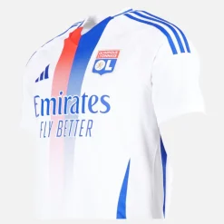 Herre OL Olympique Lyon 24/​25 Hjemme Trøje Hvid