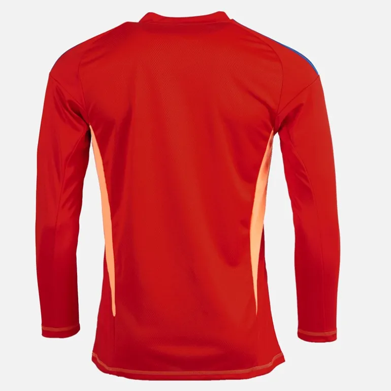 Herre OL Olympique Lyon 24/25 Målmands Trøje Langærmet Rød
