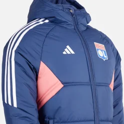 Herre OL Olympique Lyon Vinterjakke Tech Indigo/Hazy Rose