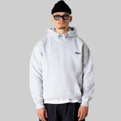 Herre Pacs Hjem Hoodie Snow Melange