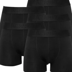 Herre 5-pak bomuldsboksere sort