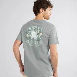 Herre Paradise Found Grafik T-shirt Grå /​ Blå