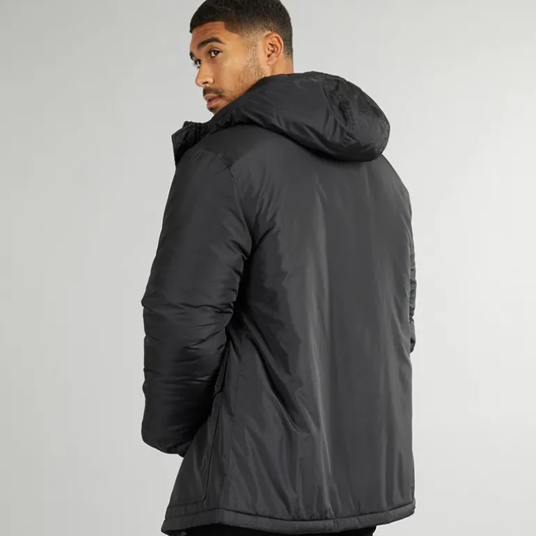 Herre Parka Jakke Sort