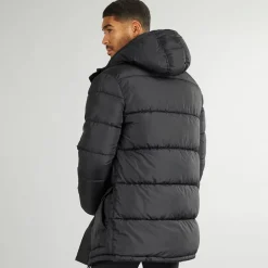 Herre Parka Row Jakke Sort