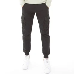 Herre Paul Warner AKM 111 Cargo Bukser Sort