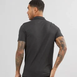 Herre Paulos Kortærmet poloer Grå