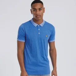 Herre Polo skjorte Sky Blue Marl