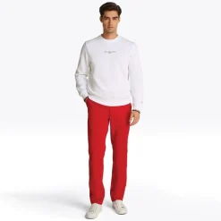 Herre Pullover Sweatshirt Hvid