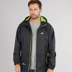 Herre Qikpac Vandtæt Pakbar Jakke Sort