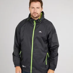 Herre Qikpac Vandtæt Pakbar Jakke Sort