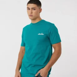 Herre Retanna T-shirt med logo på ryggen Mørkegrøn