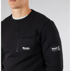 Herre Rissio Utility Sweatshirt Sort