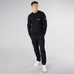 Herre Rissio Utility Sweatshirt Sort