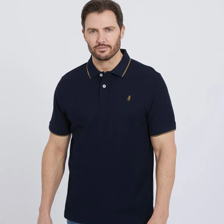 Herre River Kortærmet poloer Flade