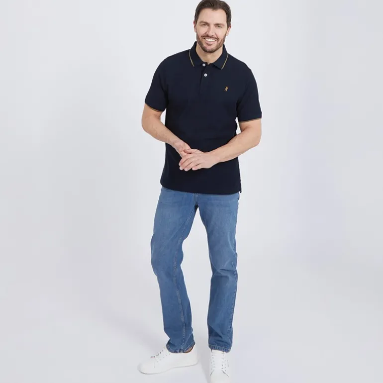 Herre River Kortærmet poloer Flade