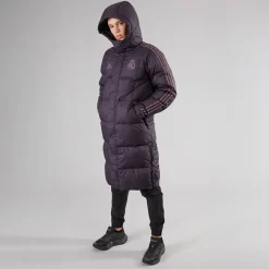 Herre RMCF Real Madrid sæsonbetrukket hættejakke Aurora Black