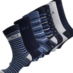 Herre Roco 7 Pack Sokker Mørk Marineblå