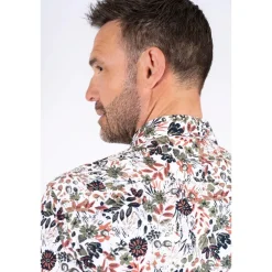 Herre Rolf Kortærmet Skjorte Lys Army