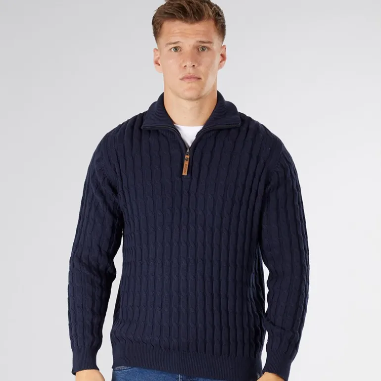 Herre Rufus Jumper Mørk Navy