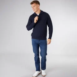 Herre Rufus Jumper Mørk Navy