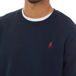 Herre Rundhals Sweatshirt Mørk Safir