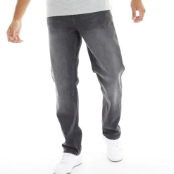 Herre Rushawn Jeans med Afslappet Pasform Sort