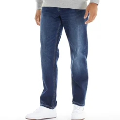 Herre Rushawn Jeans med afslappet pasform Mid Wash