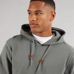 Herre Salupe Hættetrøje Castor Grå