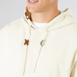 Herre Salupe Hættetrøje Hvid Asparges