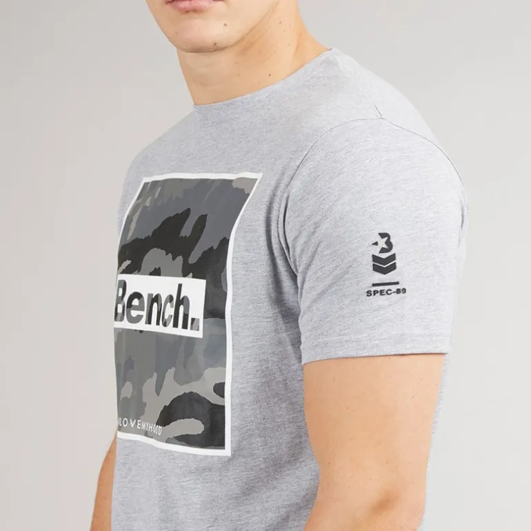 Herre Sanlo T-shirt og shorts sæt Grå Melange