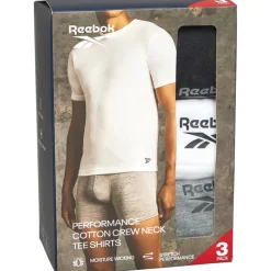 Herre Santo T-Shirts 3-pak Sort/​Grå Melange/​Hvid