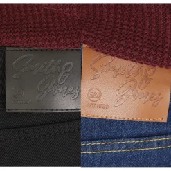 Herre Sazzi To-pak Straight Fit Jeans Sort/​Mørk Vask