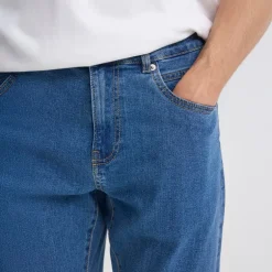 Herre Sdryder Denim Jeans Middle Blue Denim