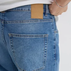 Herre Sdryder Denim Jeans Middle Vintage Blue Denim