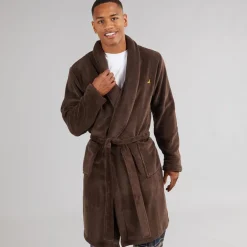 Herre Shane Morgenkåbe Chokolade