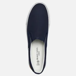 Herre Skate Eagle Lærredgummisko Marineblå